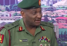 Using phones at checkpoint is wrong – Nigerian Military Chief warns